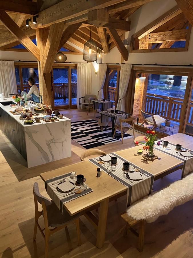 B&B Boutique Chalet Nono Montriond Exterior foto
