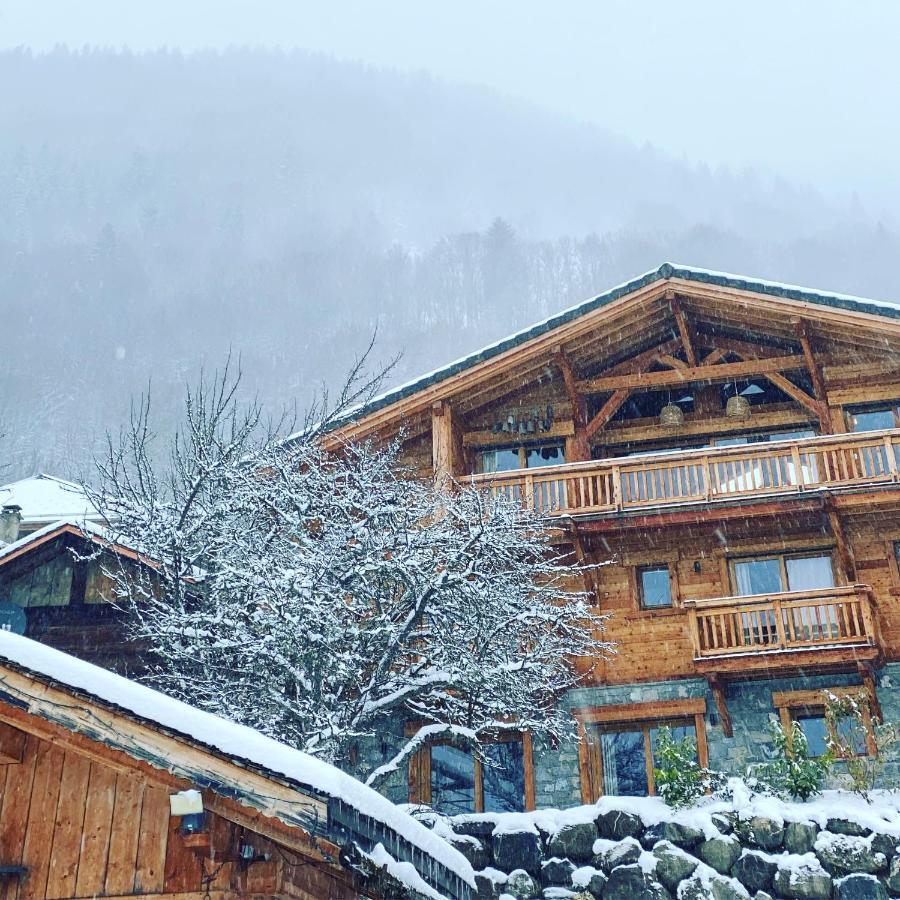 B&B Boutique Chalet Nono Montriond Exterior foto