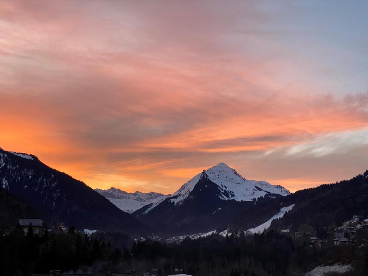 B&B Boutique Chalet Nono Montriond Exterior foto